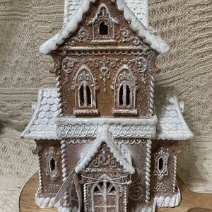 light up gingerbread house Victorian house SOLD OUT homegoods